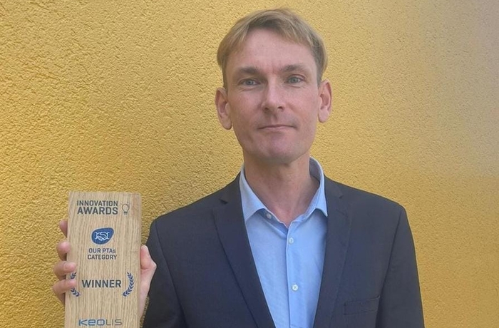 Innovation Award Chris Beghin