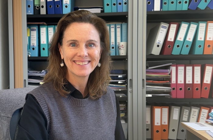 Pascale De Smedt van de ouderenvereniging