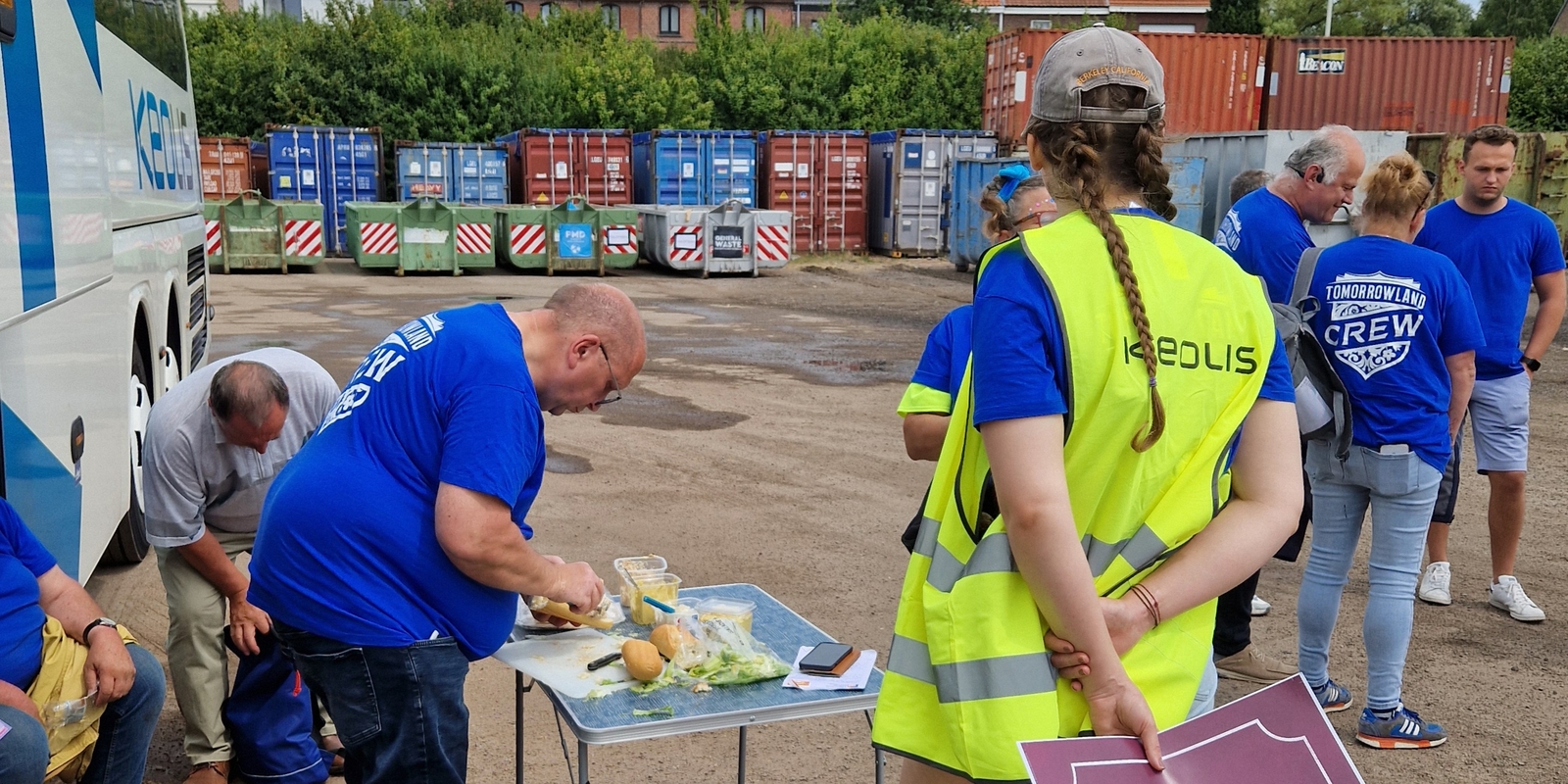 Tomorrowland Parking Broodjes Sandwiches