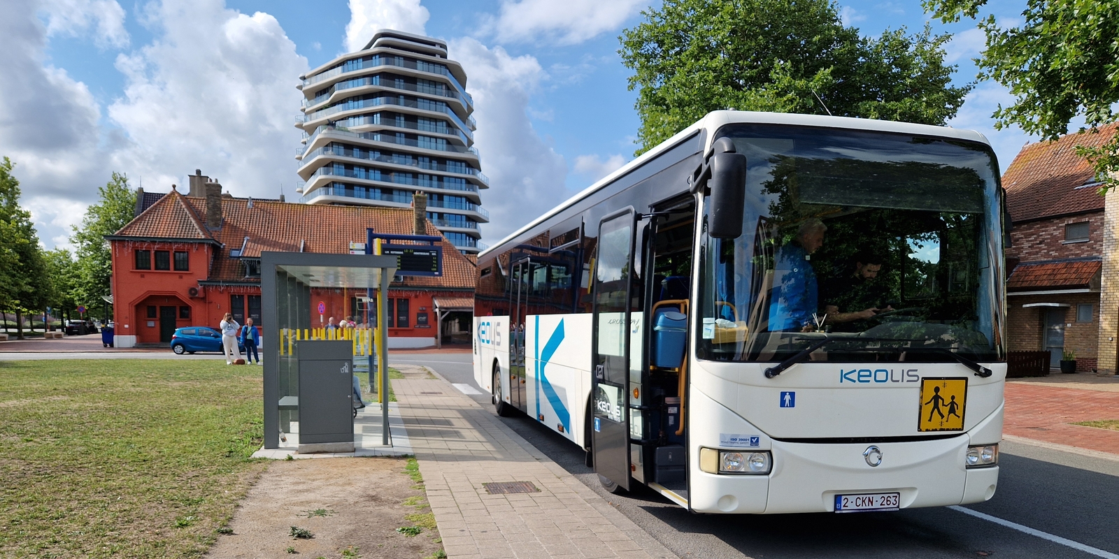 Zwinbus Station Knokke