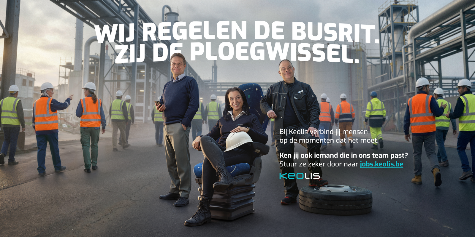 Campagne Keolis Verbindt Industrie