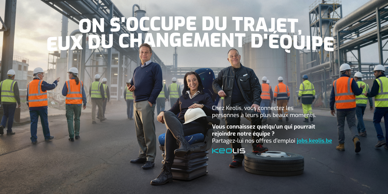 Campagne Keolis Verbindt Industrie
