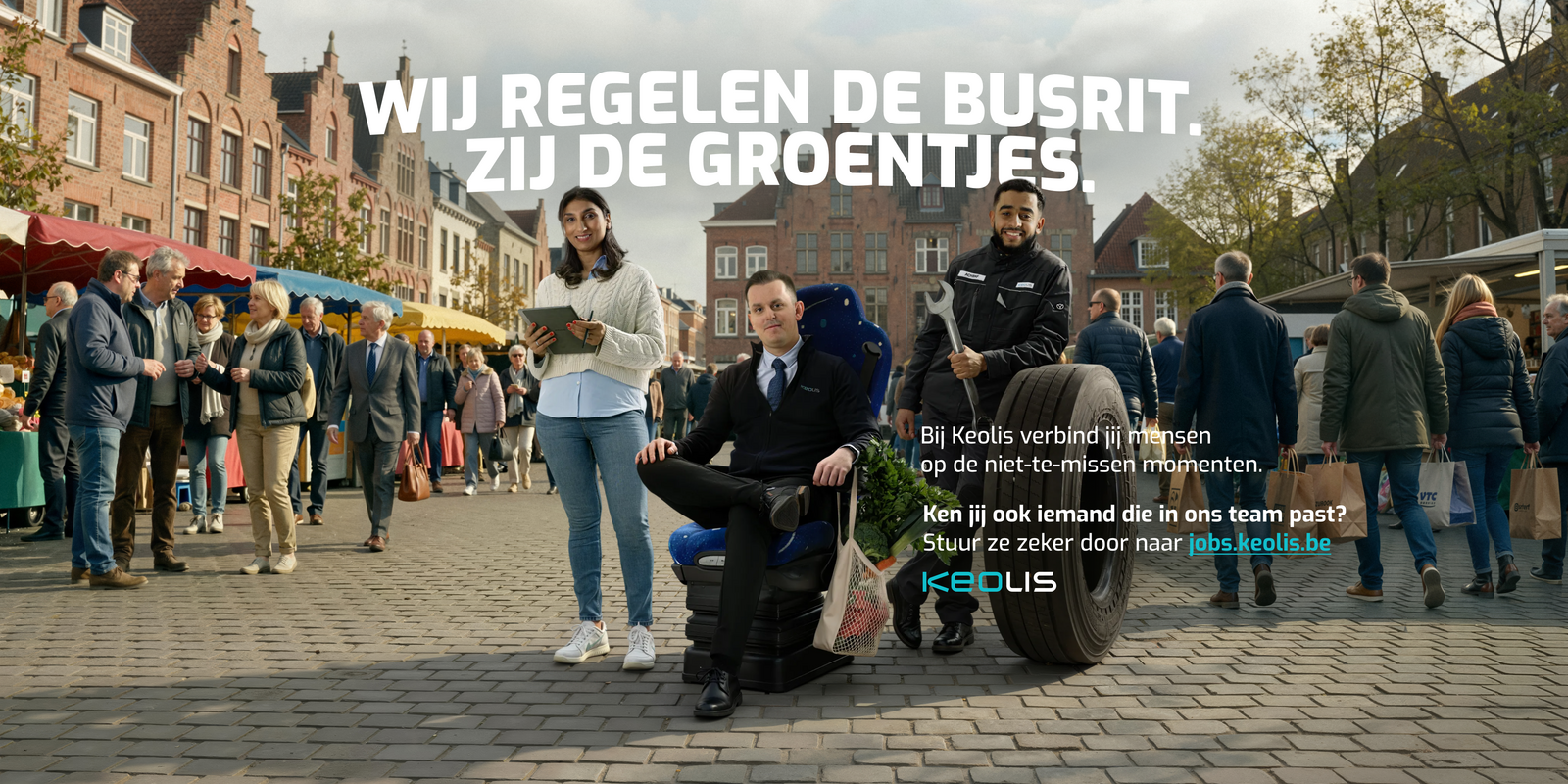 Campagne Keolis Verbindt Markt