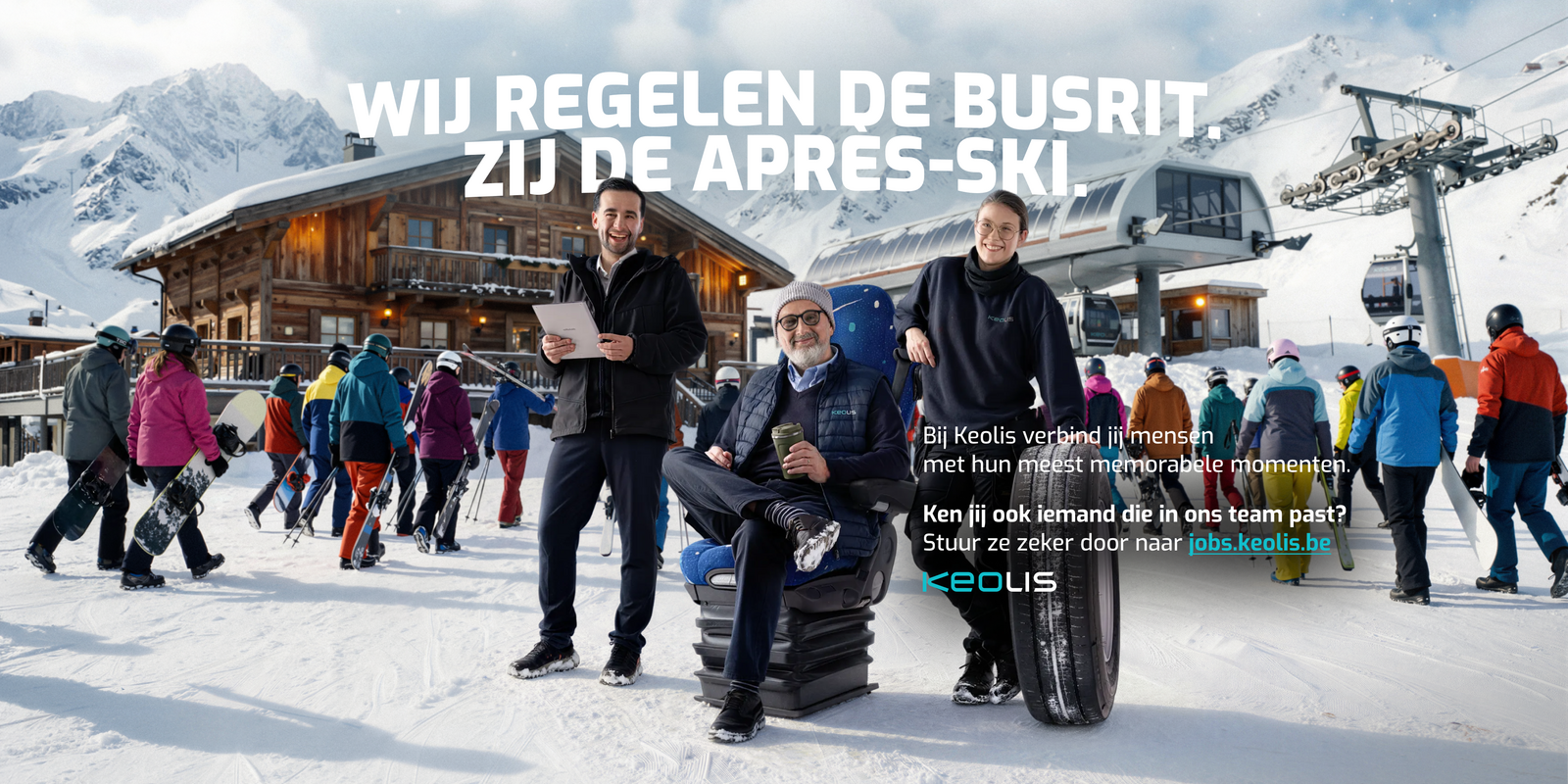 Campagne Keolis Verbindt Ski