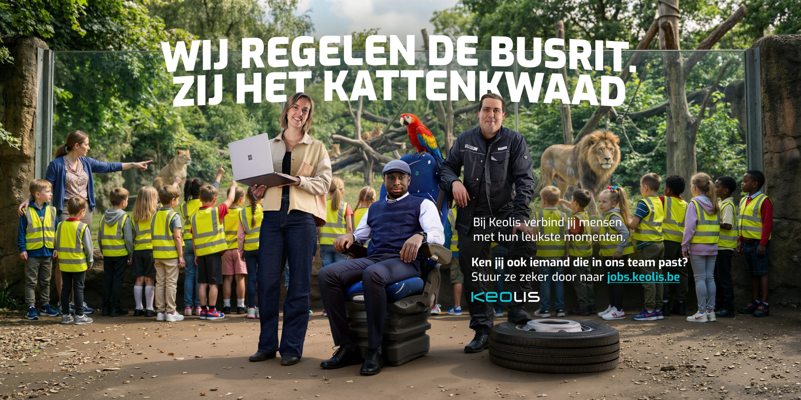 Campagne Keolis Verbindt Zoo
