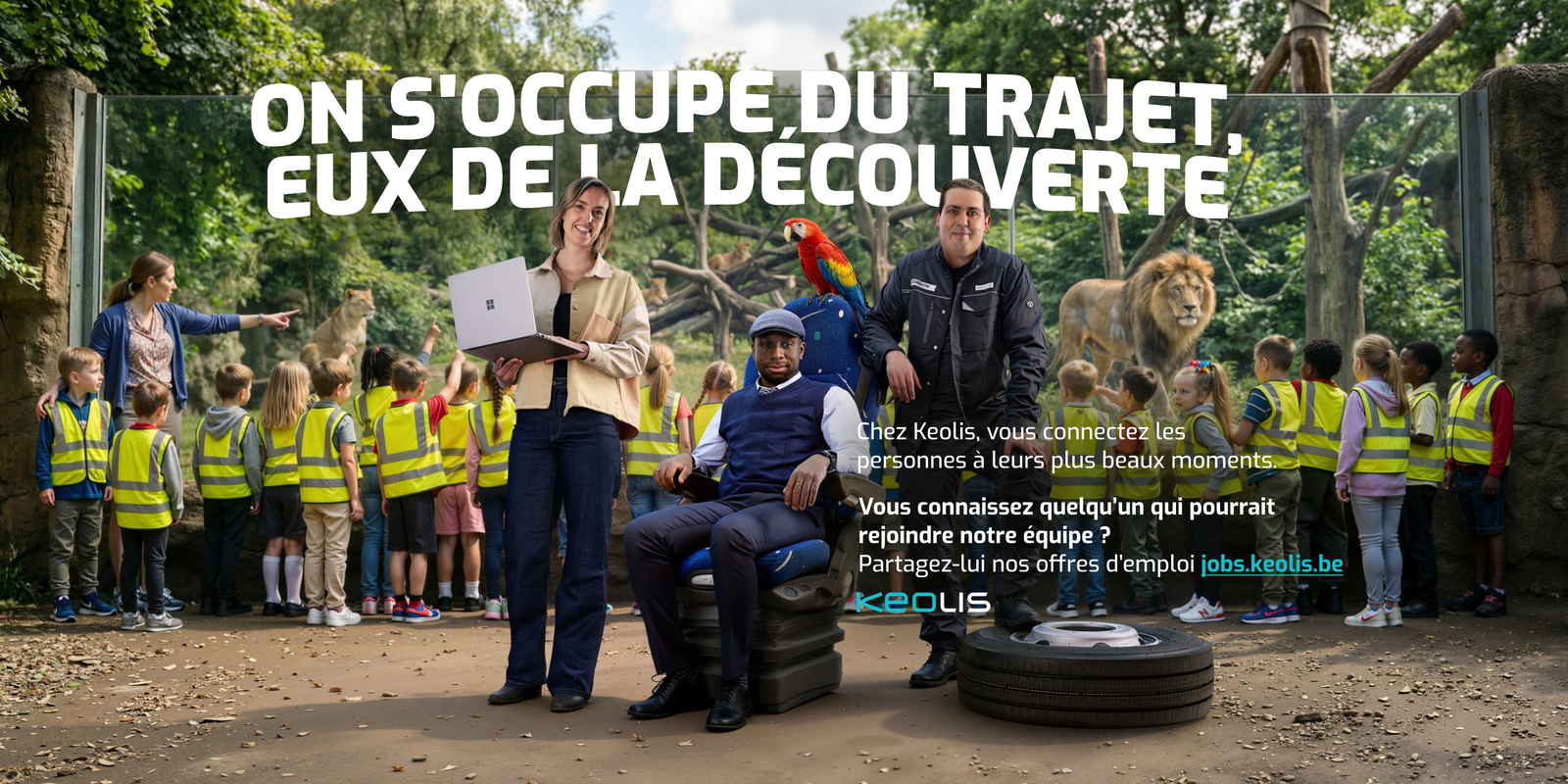 Campagne Keolis Verbindt Zoo