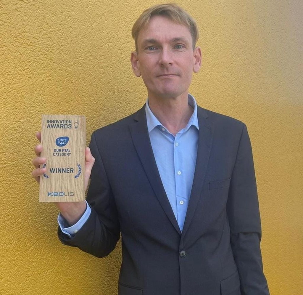 Innovation Award Chris Beghin