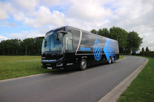 Club Brugge spelersbus
